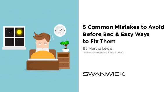 5 Common Mistakes To Avoid Before Bed and Easy Ways To Fix Them