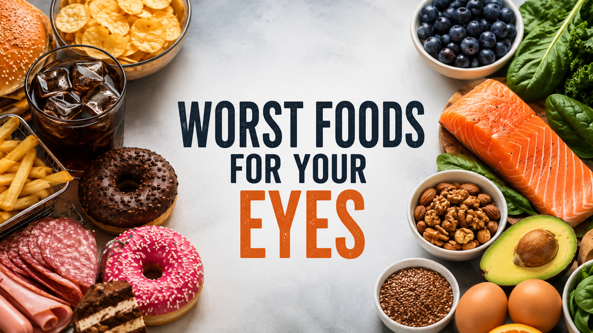 Worst Foods for Eye Health: What to Avoid for Clear Vision