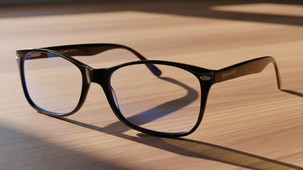 Can you wear blue light glasses with contacts