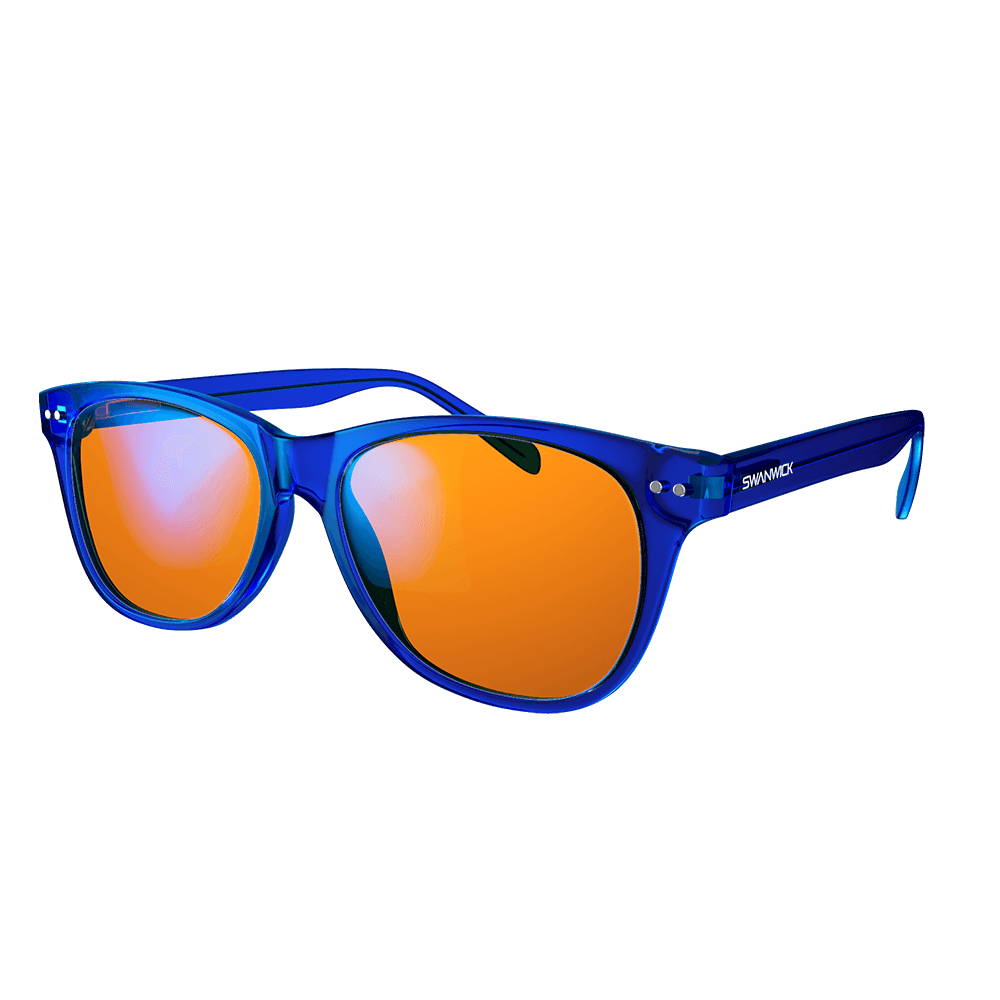 Swanwick Crystal Sapphire Night Blue Light Blocking Glasses
