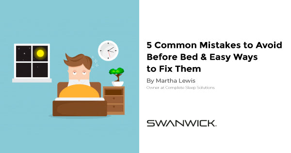 5 Common Mistakes To Avoid Before Bed and Easy Ways To Fix Them