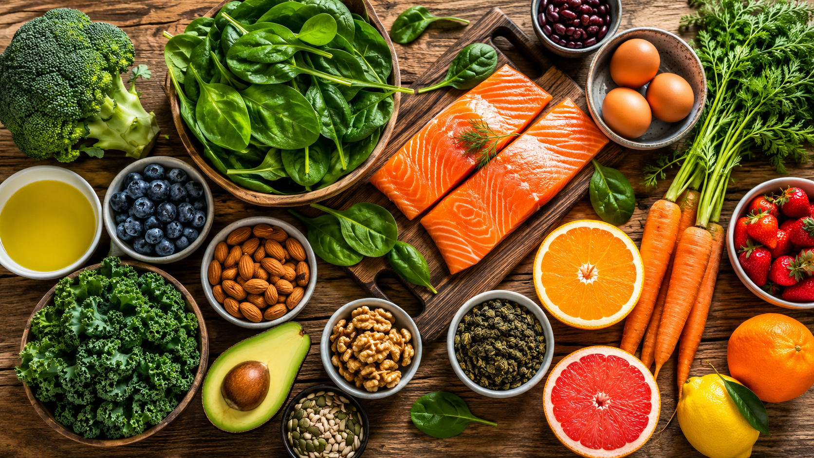 8 Nutritious Foods for Eye Health to Improve Vision