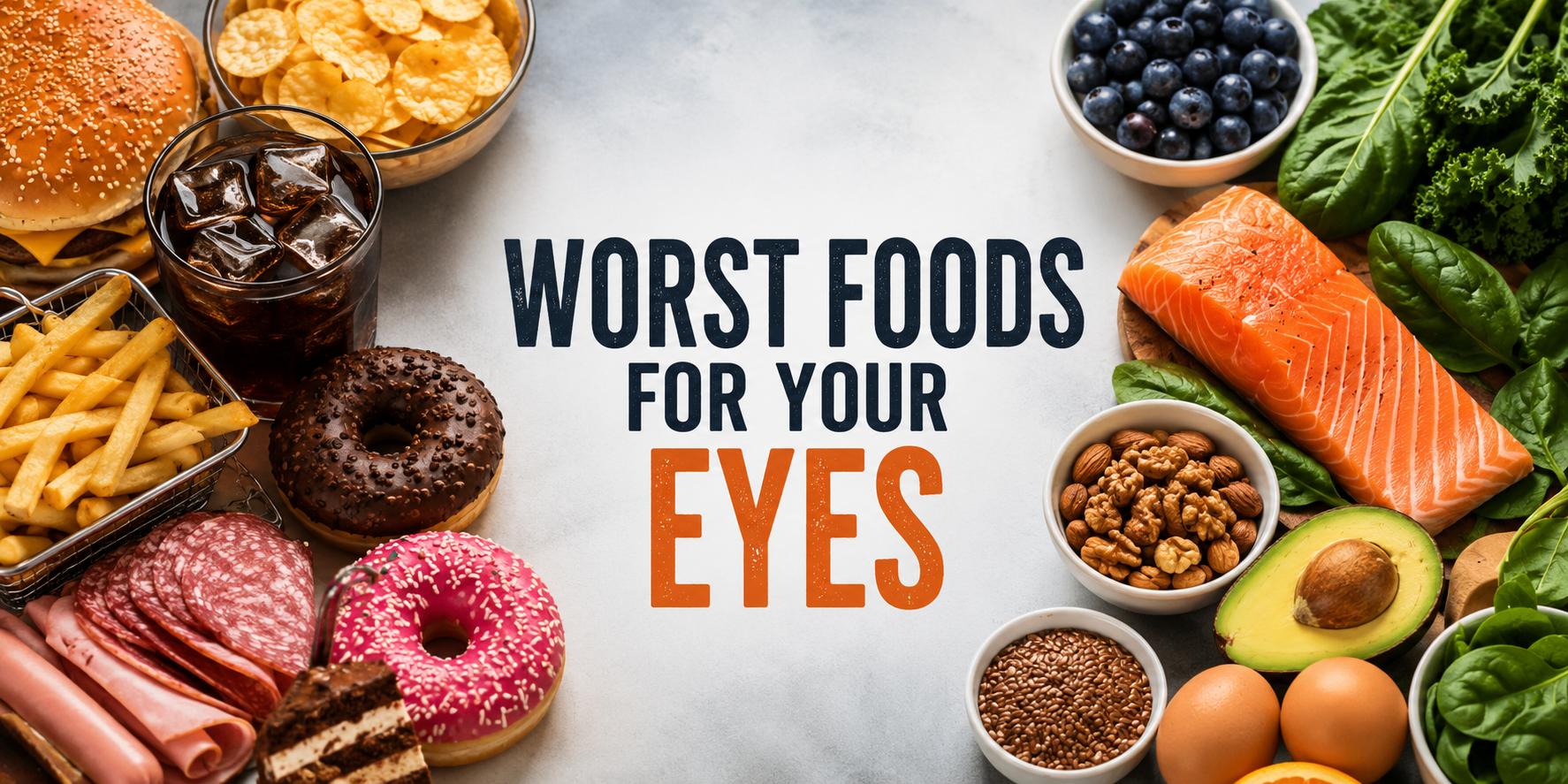 Worst Foods for Eye Health: What to Avoid for Clear Vision