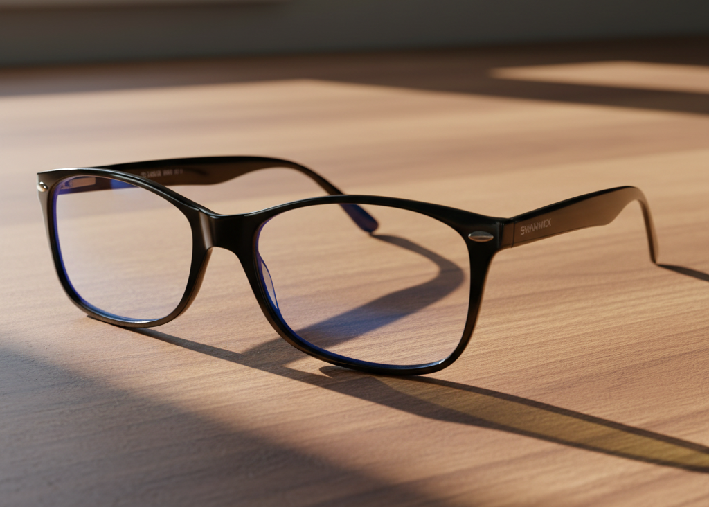 Can you wear blue light glasses with contacts
