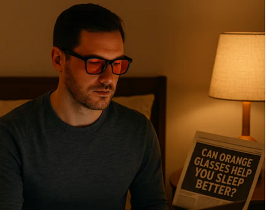 New York Times: Can Orange Glasses Help You Sleep Better?