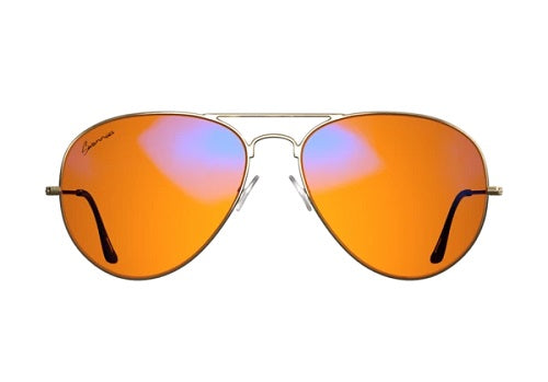 Aviator Blue Light Blocking Glasses - Night Swannies