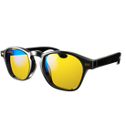 Relax Kensington Swannies blue light blocking glasses angle view