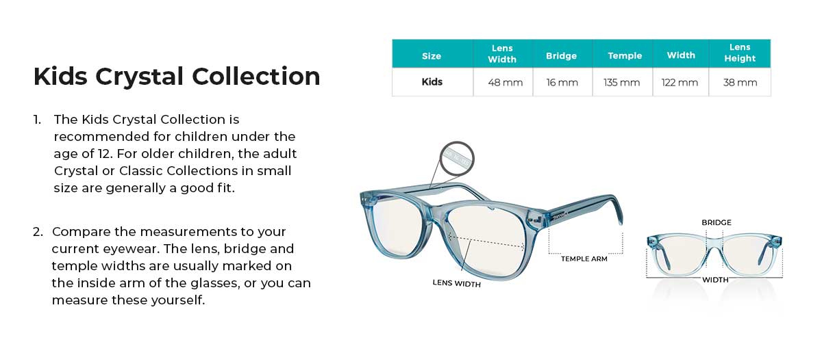 Kids Crystal Custom Prescription Swannies Swanwick Sleep