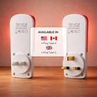 Red dusk to dawn circadian night light