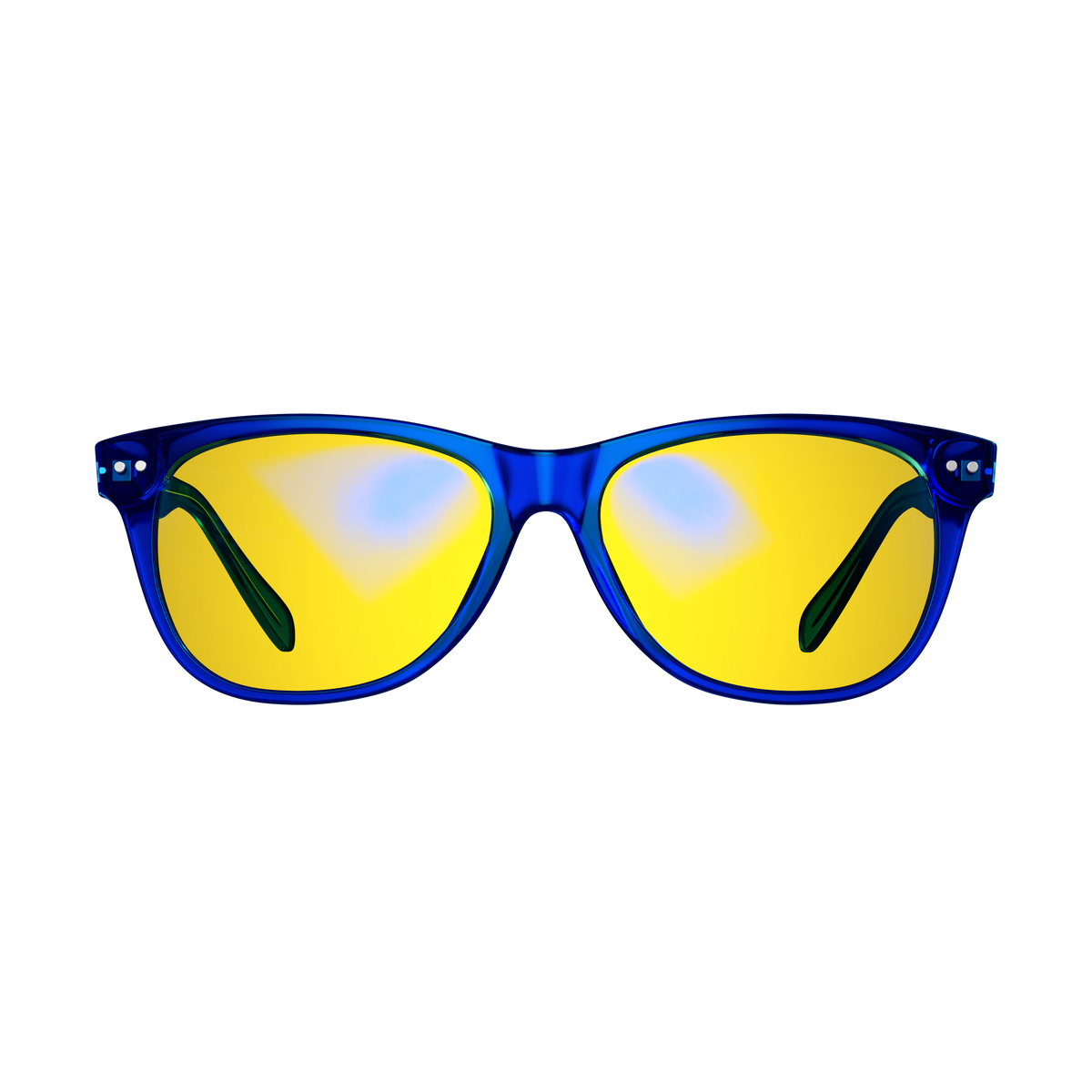 Relax Swannies Sapphire blue light blocking glasses front view