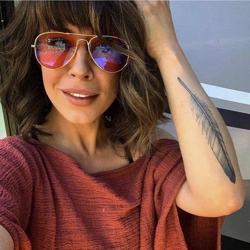 Swanwick Aviator Night Blue Light Blocking Glasses Gold