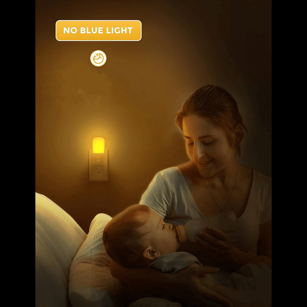 Swanwick Better Nights Dimmable Amber Night Light Baby sleep time