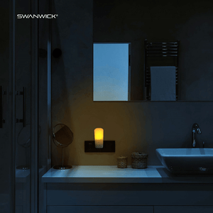 Swanwick Better Nights Dimmable Amber Night Light Bathroom