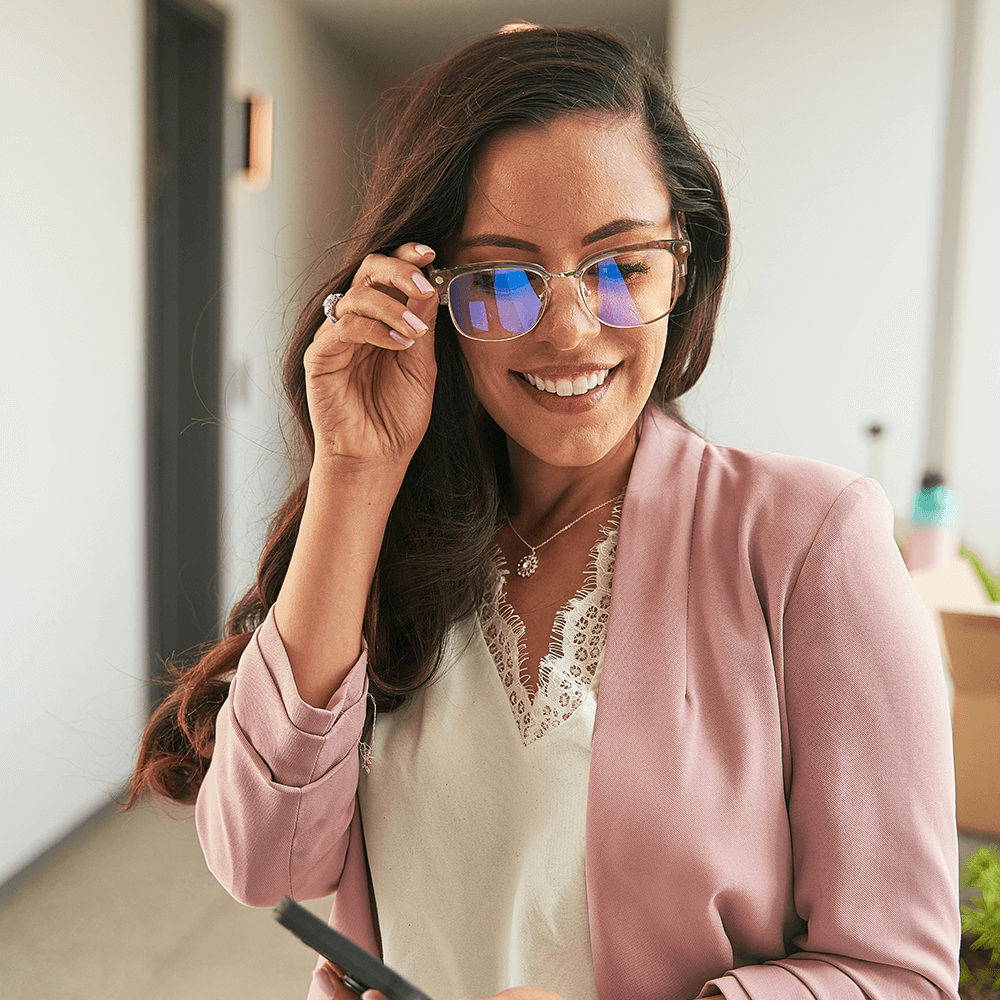 Swanwick Havana Tortoise Shell Day Blue Light Blocking Glasses
