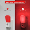 Swanwick Red Dimmable Night Light - Light Sensor