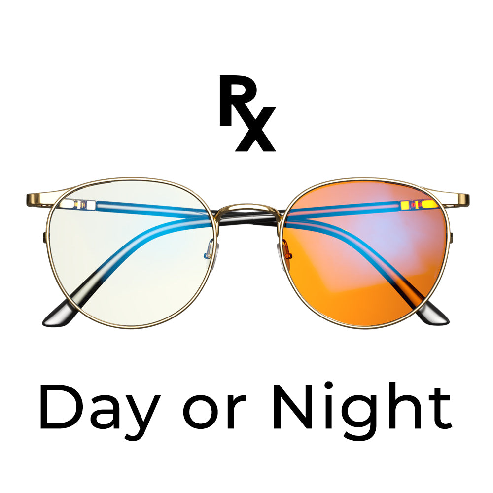 Swanwick Custom Prescription Innovator Day and Night Swannies Blue Light Blocking Glasses