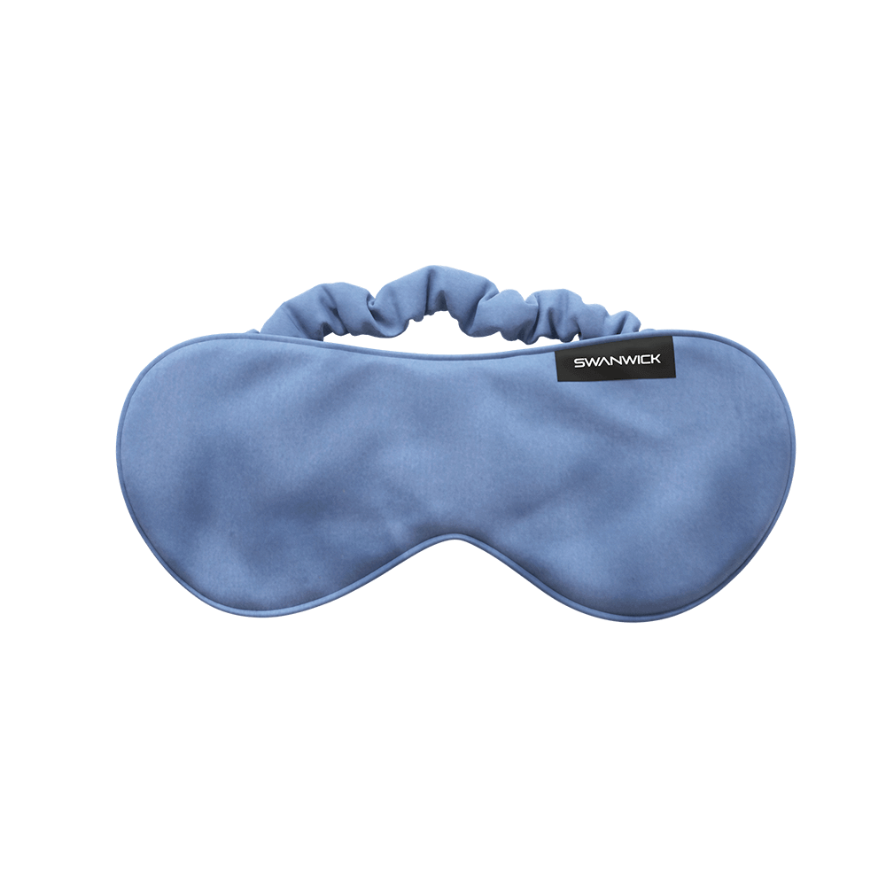 Swanwick Silk Sleeping Mask Blue