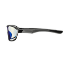 Sporty Focus Swannies blue light blocking glasses side view