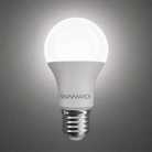 Swanwick Circadian 3-Way Light Bulb glowing red Sleep mode