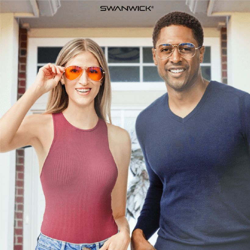 Aviator Day & Night Blue Light Protection Set