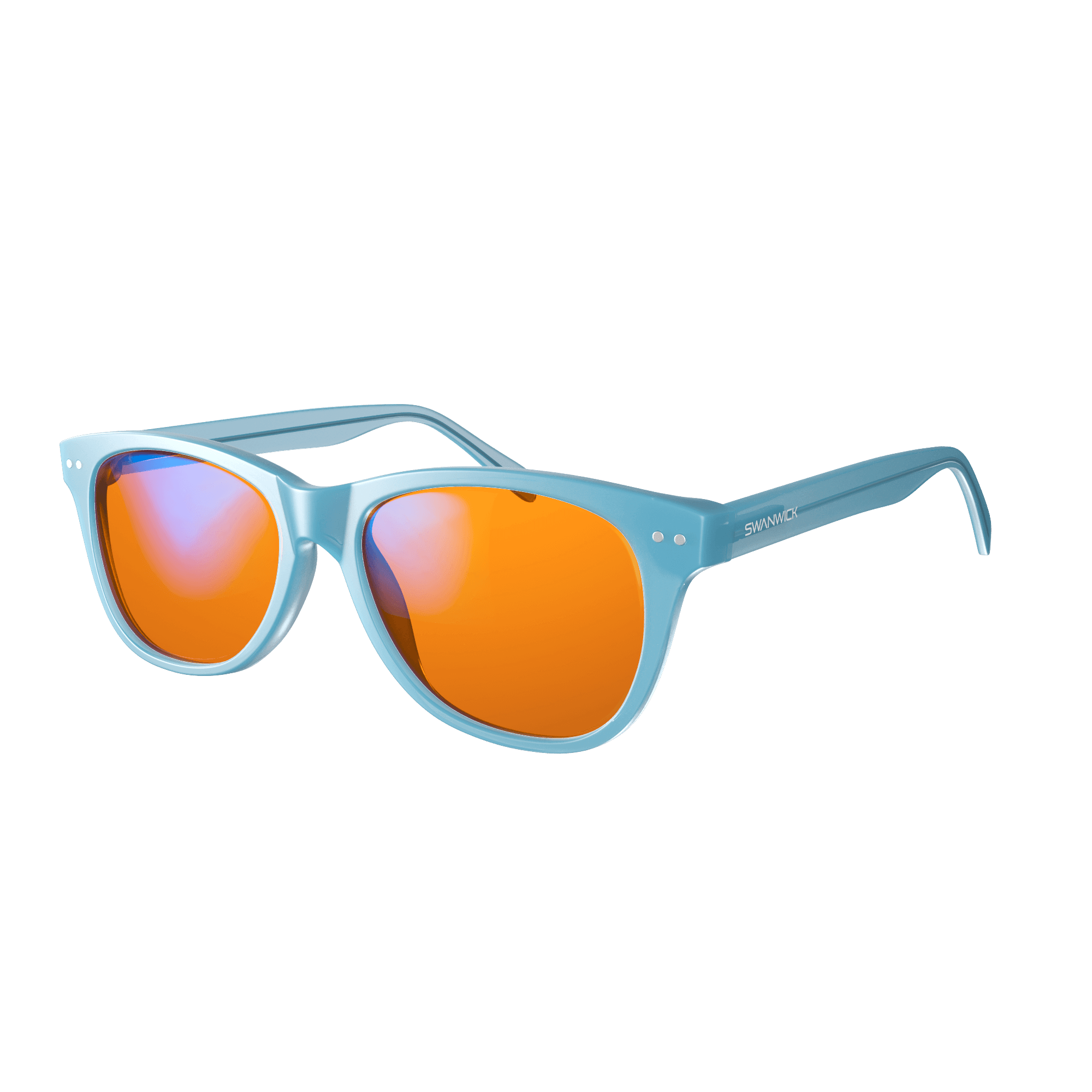 Kids Colors Night Swannies - Blue Light Glasses - Blue