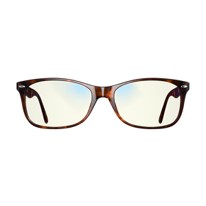 Classic Day Swannies - Clear Blue Light Glasses - Tortoise Shell