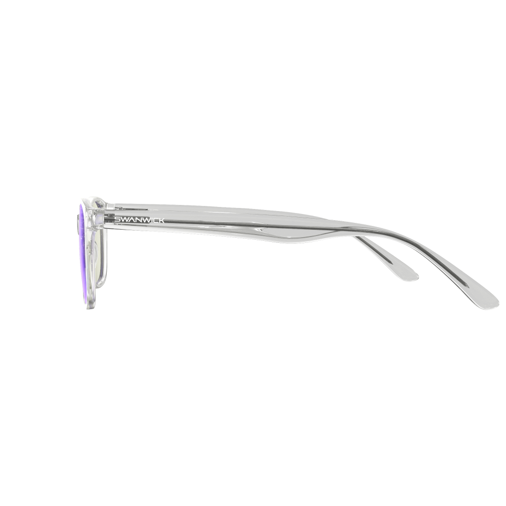 Crystal Day Swannies - Clear Blue Light Glasses - Diamond