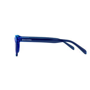 Crystal Day Swannies - Clear Blue Light Glasses - Sapphire