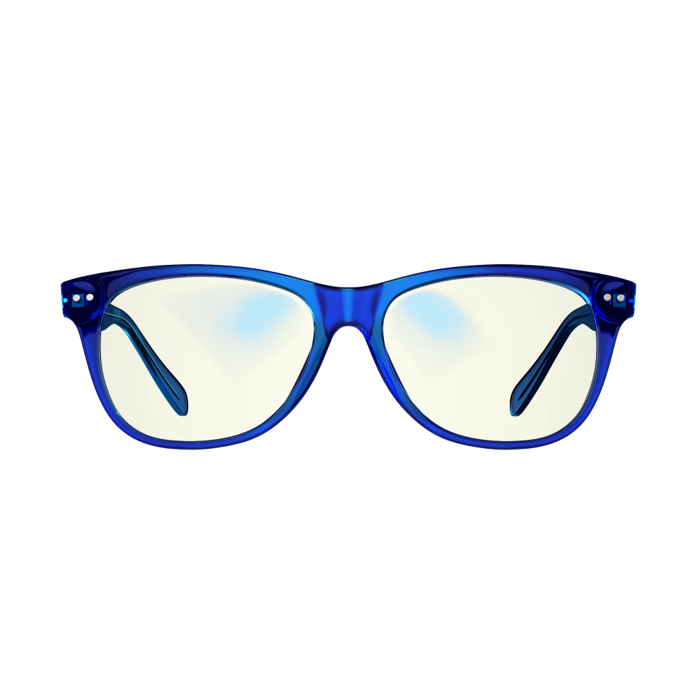 Crystal Day Swannies - Clear Blue Light Glasses - Sapphire