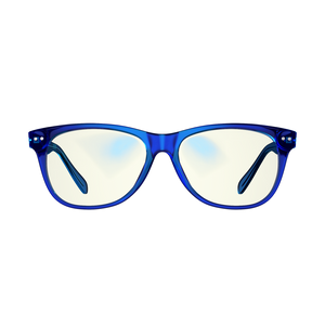 Crystal Prescription Day Swannies - Prescription Blue Light Glasses - Sapphire