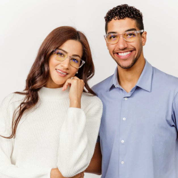 Crystal Day Swannies - Clear Blue Light Glasses - Diamond