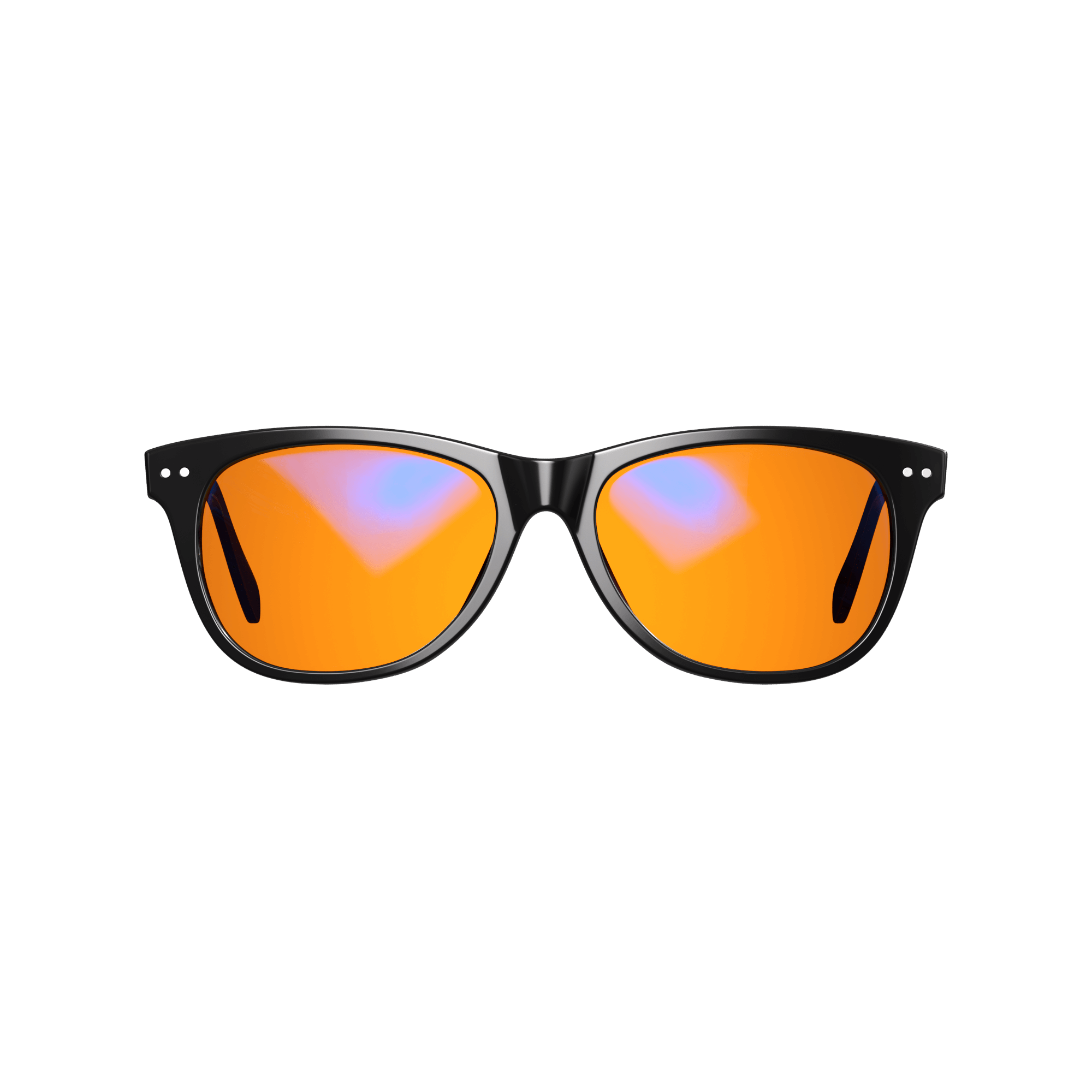 Kids Colors Night Swannies - Blue Light Glasses - Black