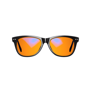 Kids Colors Night Swannies - Blue Light Glasses - Black