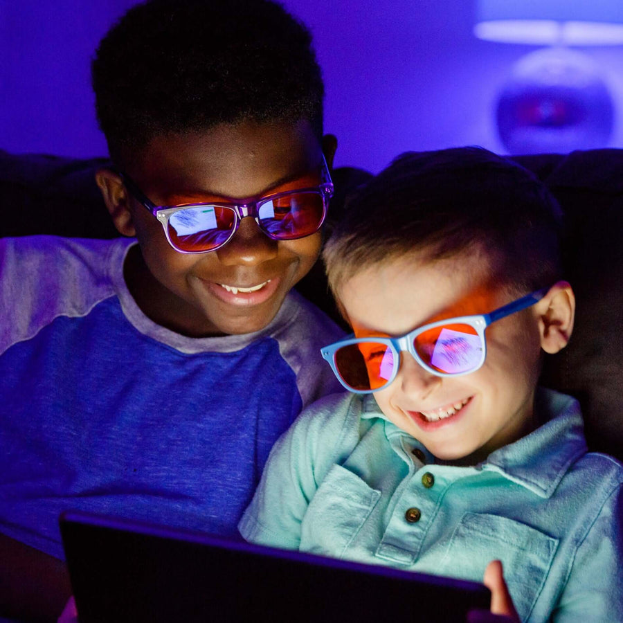 Kids Colors Night Swannies - Blue Light Glasses - Blue