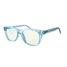Kids Crystal Day Swannies - Clear Blue Light Glasses - Aquamarine