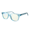 Kids Crystal Day Swannies - Clear Blue Light Glasses - Aquamarine