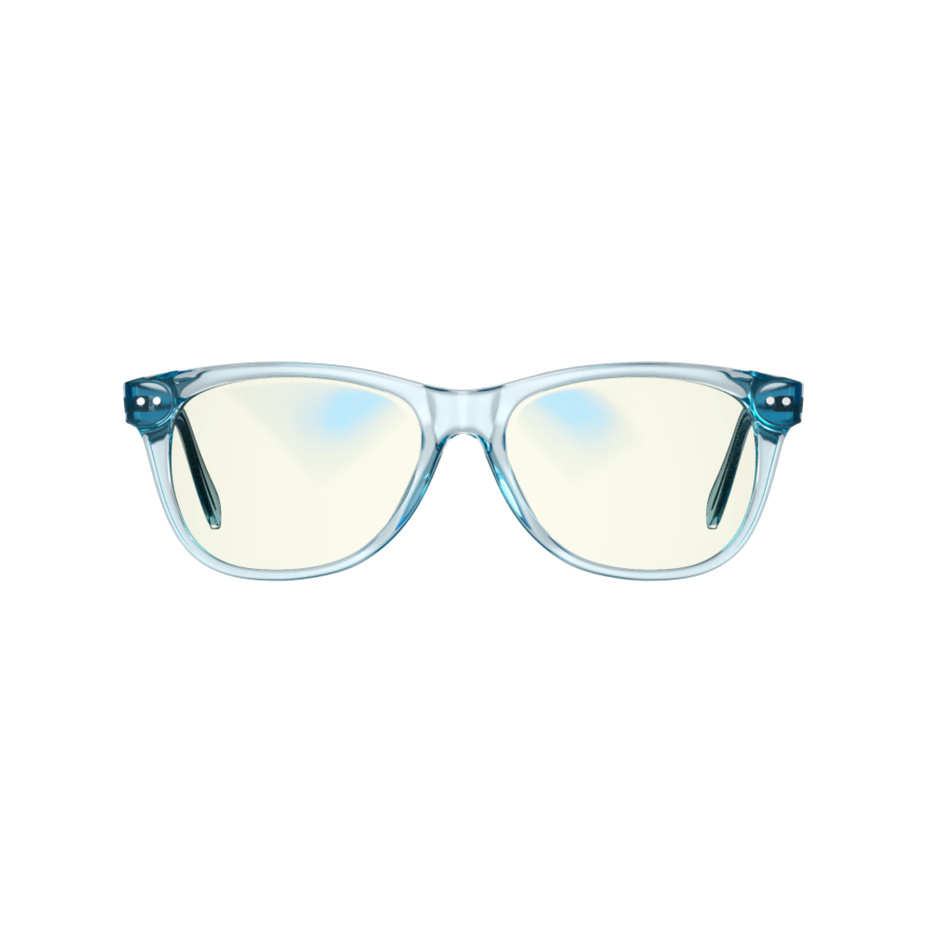 Kids Crystal Prescription Day Swannies - Prescription Blue Light Glasses - Aquamarine