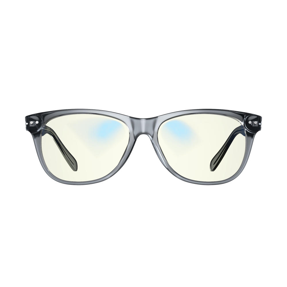 Kids Crystal Prescription Day Swannies - Prescription Blue Light Glasses - Smoky Quartz