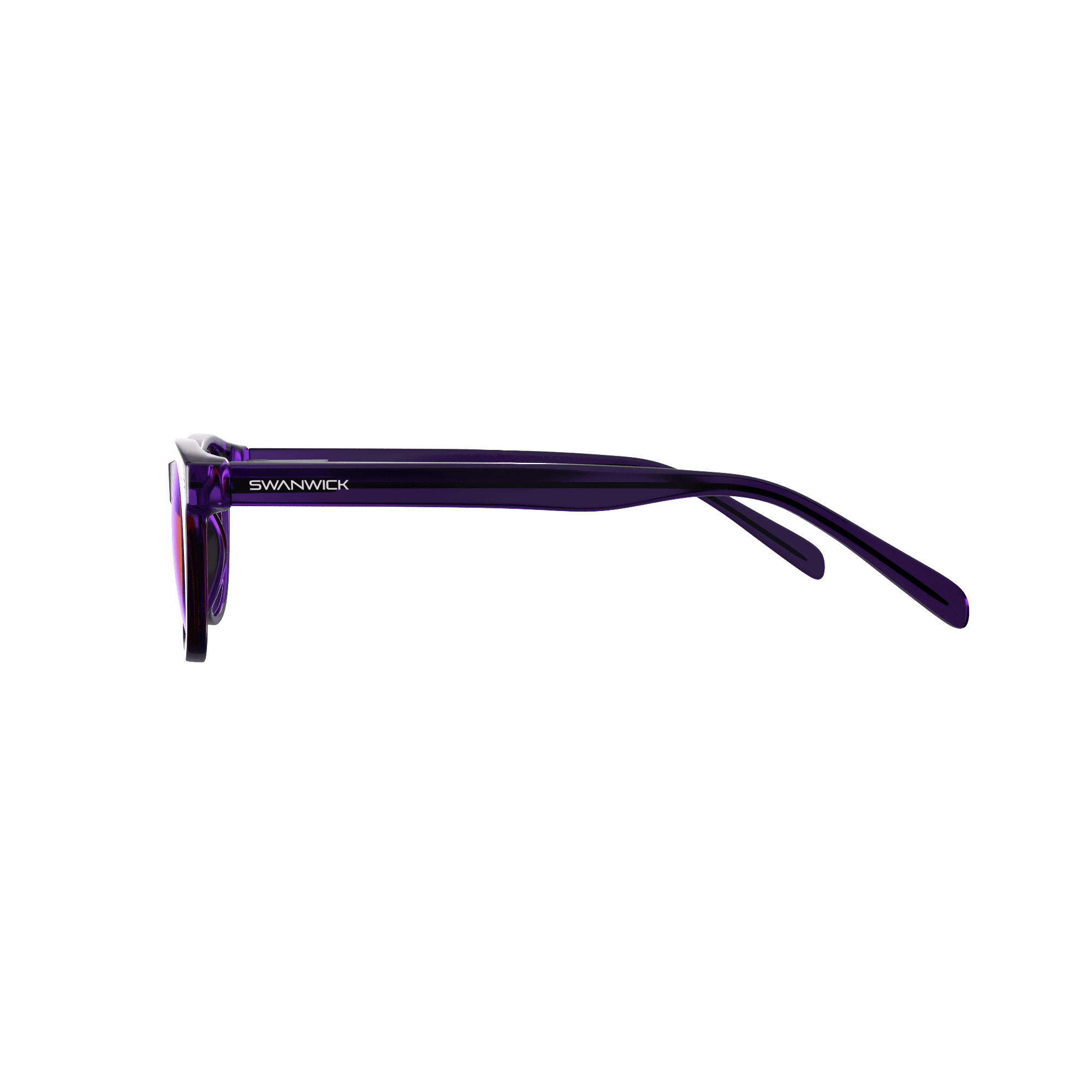 Kids Colors Night Swannies - Blue Light Glasses - Purple