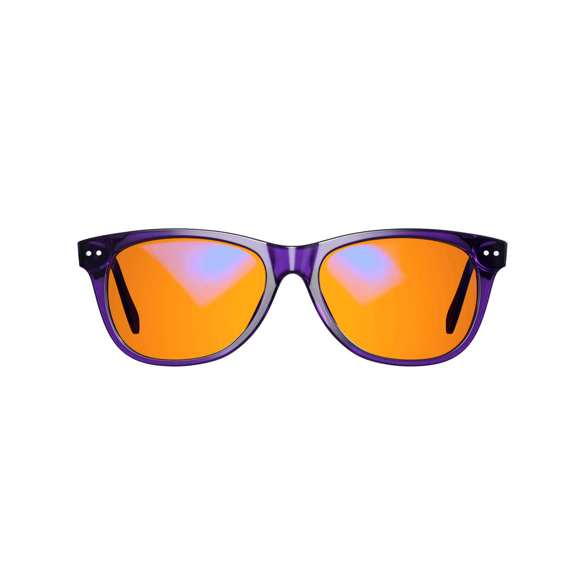 Kids Colors Night Swannies - Blue Light Glasses - Purple