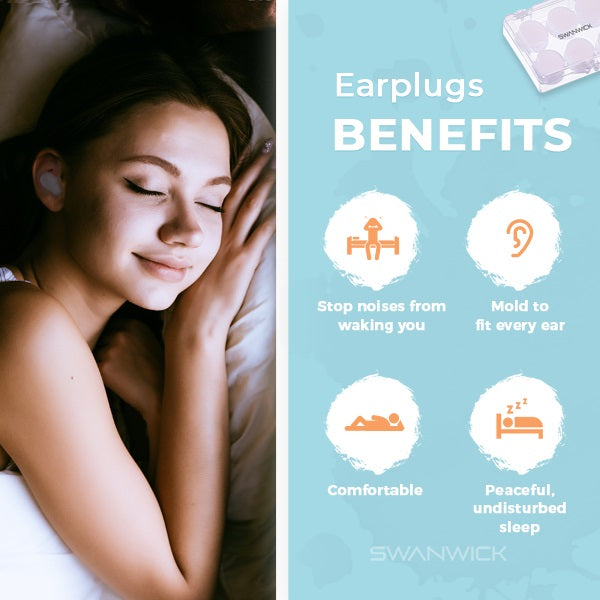 Sleeping Ear Plugs | Sound Blocking Sleep Ear Plugs