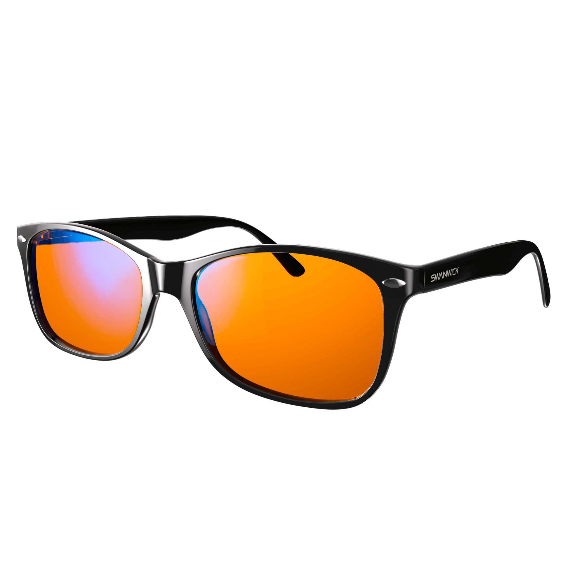 Reading Night Swannies - Blue Light Reading Glasses - Black