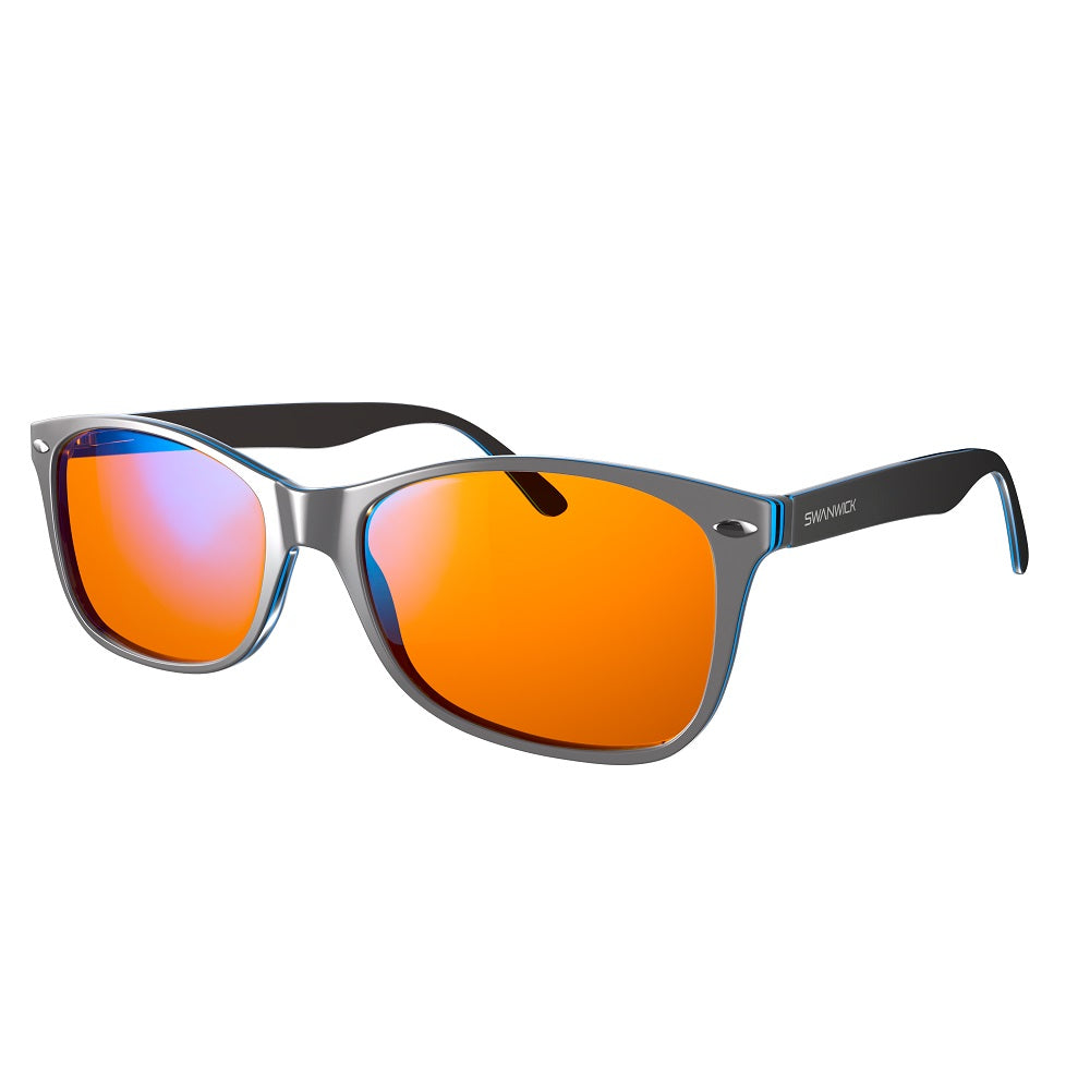 Classic Night Swannies - Blue Light Glasses - Gunmetal
